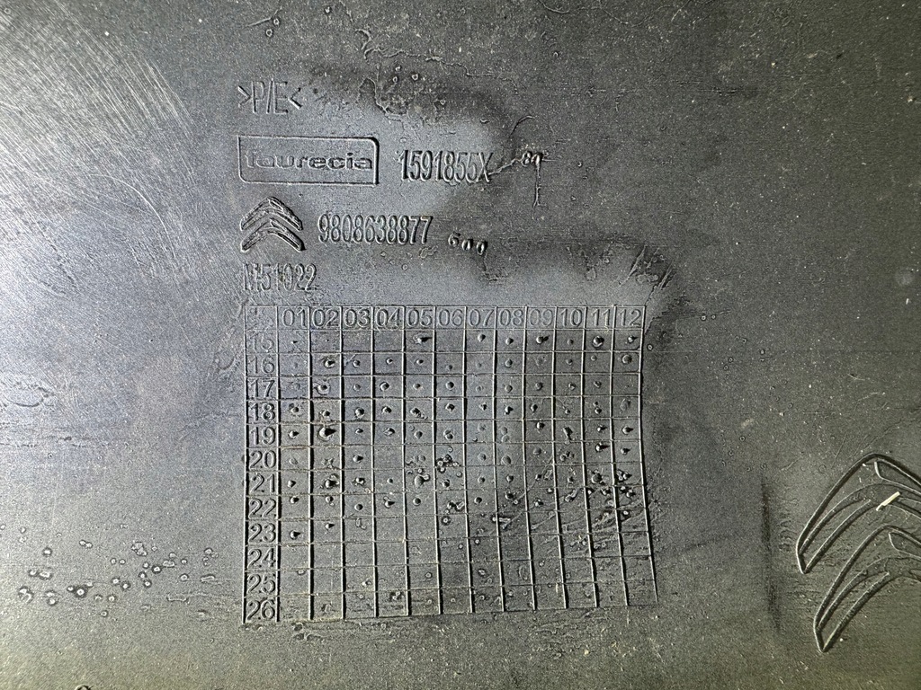 фото №9, Citroen jumpy 17- решітка радіатора бампер передній