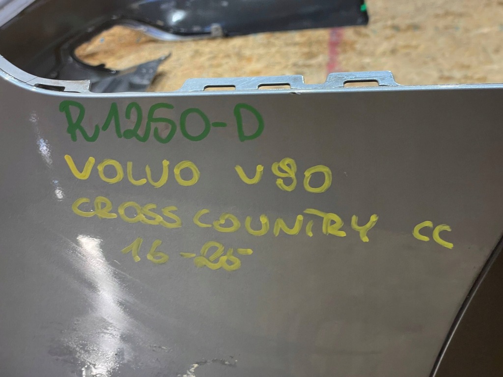 фото №13, Volvo v90 v-90 cross country cc 16-25 бампер задняя задний