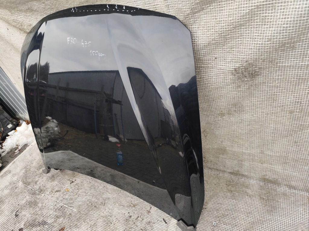 Bmw f30 f31 12-18 капот кришка двигуна чорна 475 чорний  sapphire Київ