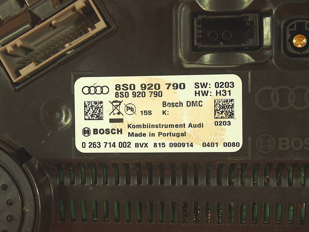 фото №9, Audi tt 8s счетчик виртуальный cockpit 8s0920790