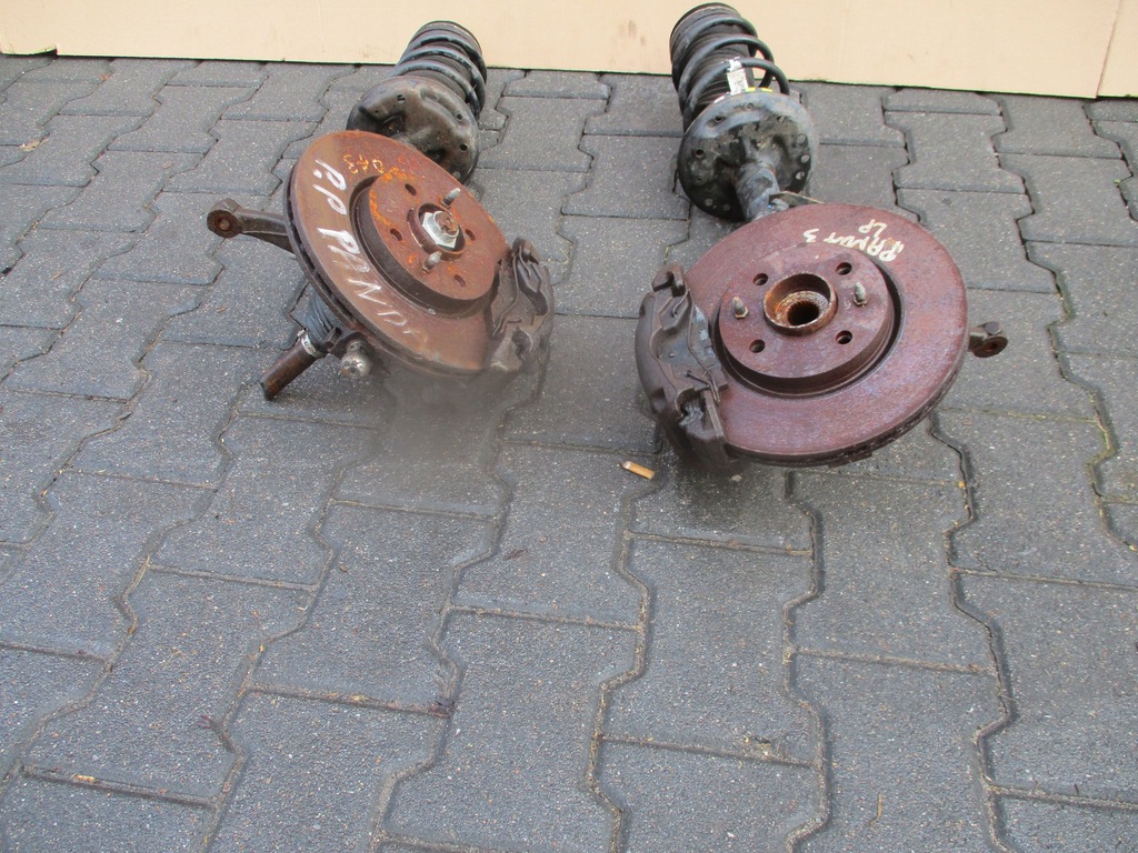 фото №13, Амортизационная стойка амортизатор левый правый перед передний поворотный кулак fiat panda iii 4x4