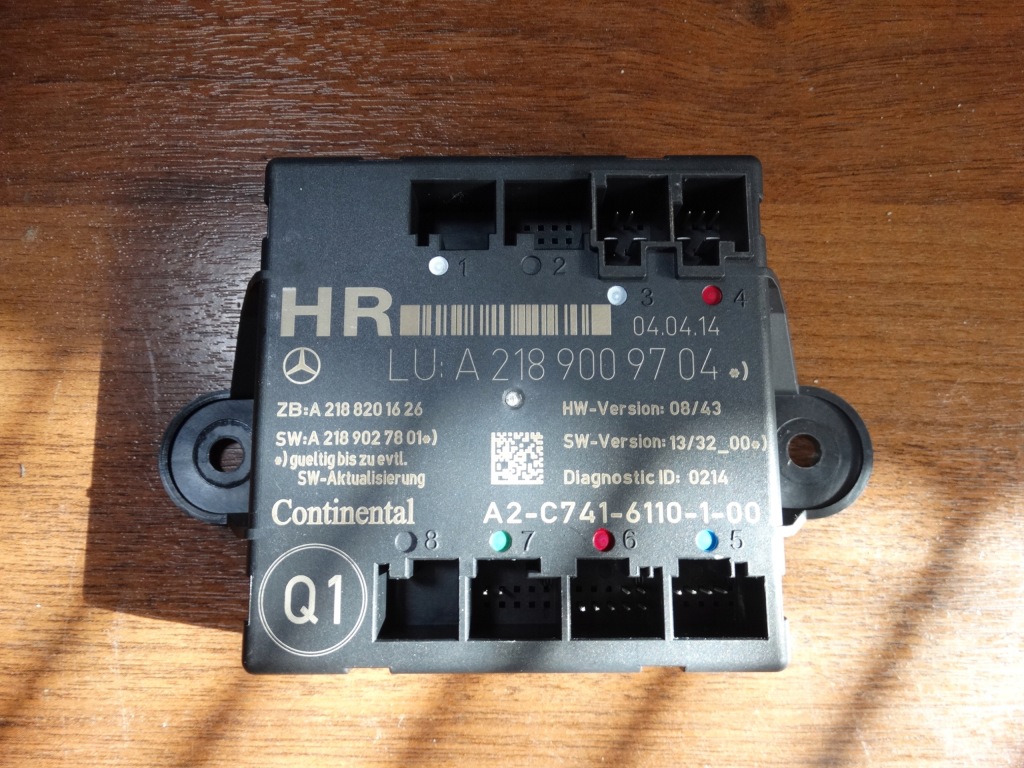 фото №1, Модуль блок управления дверь mercedes w212 w218 1