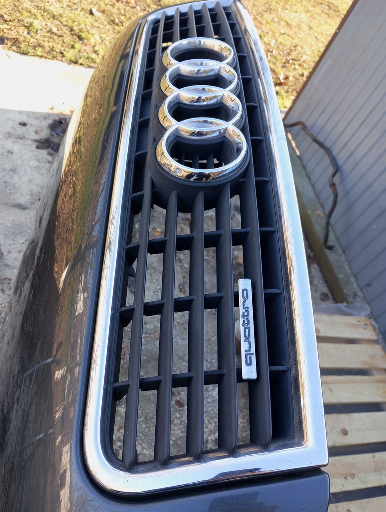 фото №8, Audi a4 b6 капот lx7z решітка радіатора quattro