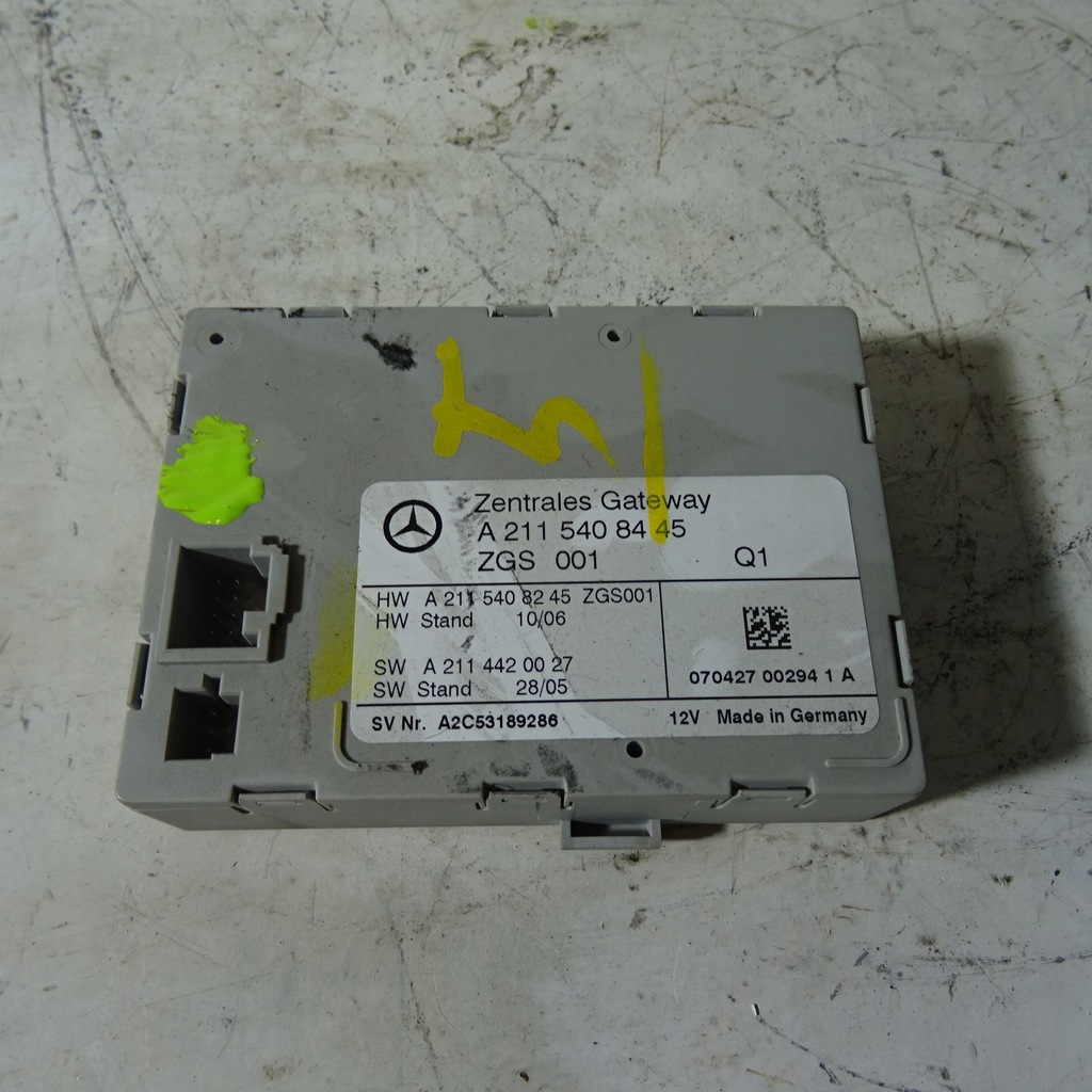 фото №1, Mercedes cls c219 модуль шлюз a2115408445