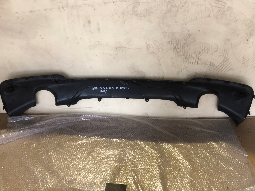 фото №5, Bmw x3 g01 51128090958 m-pakiet накладка спойлер бампер задня