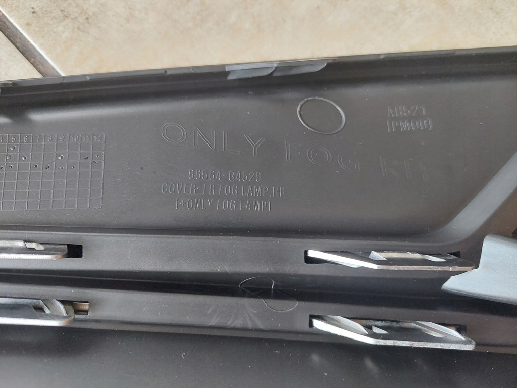 фото №6, Решётка - противотуманная фара - воздуховод - hyundai i30 iii lift