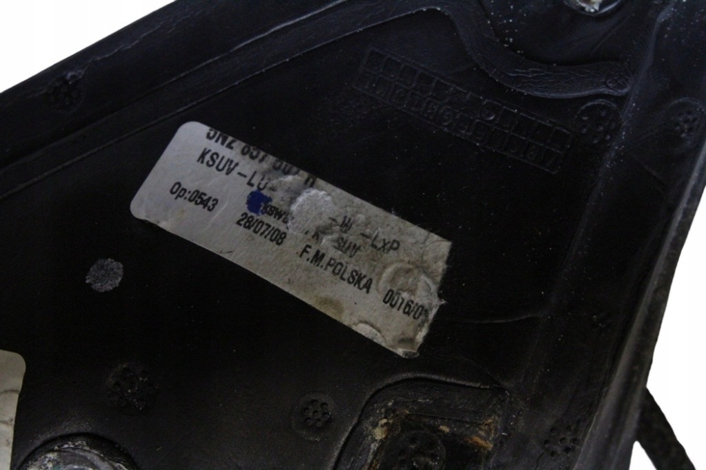 фото №9, Зеркало левая vw tiguan 5n_ 5n2857501r 2.0l дизель 103kw 2008