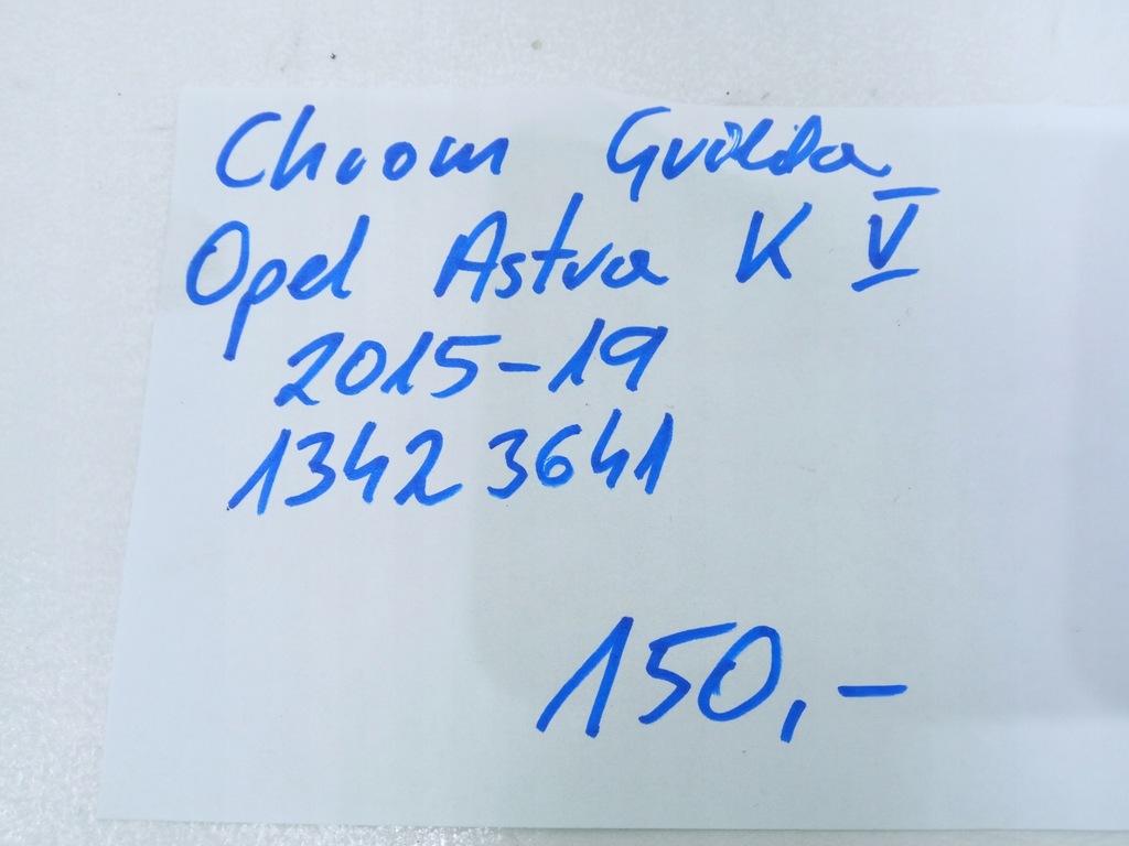 фото №4, Хром решетка левый opel astra k v