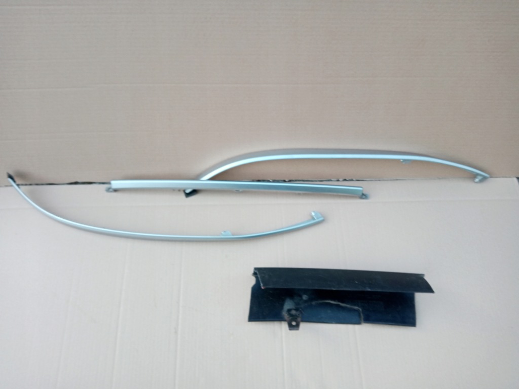 фото №1, Mazda cx5 ii sport права ліва середній хром молдинг бампера перед