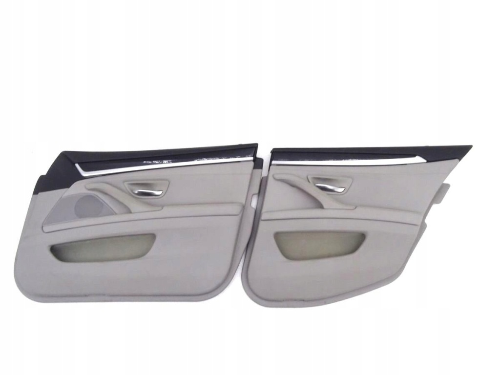 Bmw 5 f11 kombi 10-17 сидіння sport заднє сидіння обшивки сіра шкіра eu 24 tys km Доставка