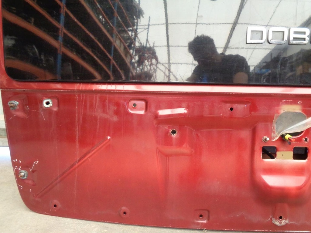 фото №11, Крышка багажника задняя fiat doblo 2 ii 2010r. as3 kod 293