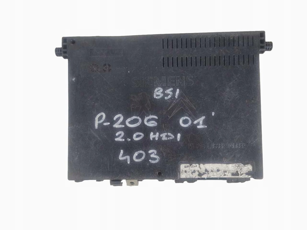 фото №1, Модуль блок керування bsi peugeot 206 2.0 hdi