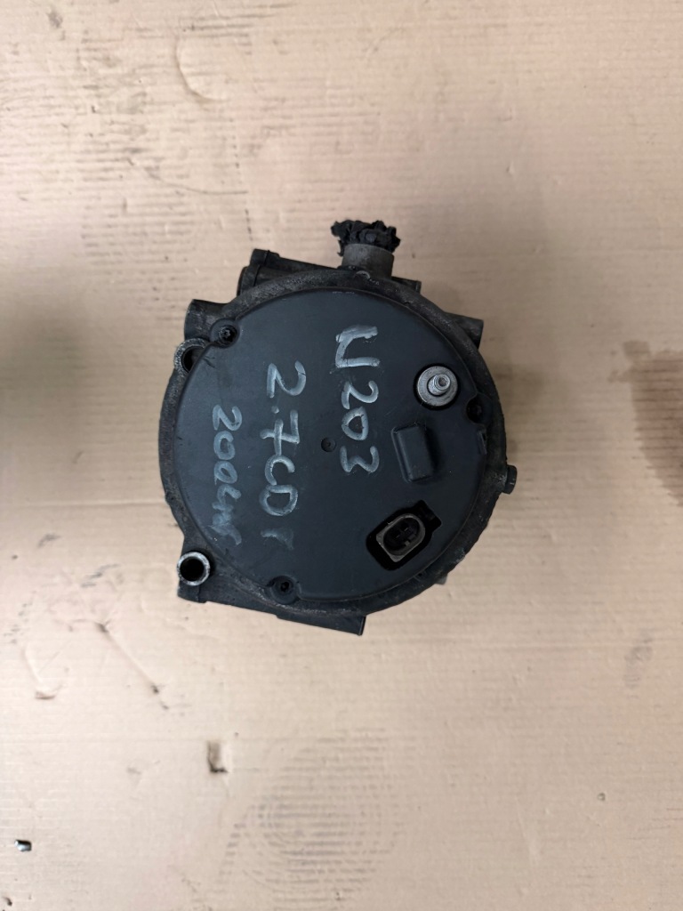 фото №4, Mercedes w203 2.2 cdi генератор a0001502550