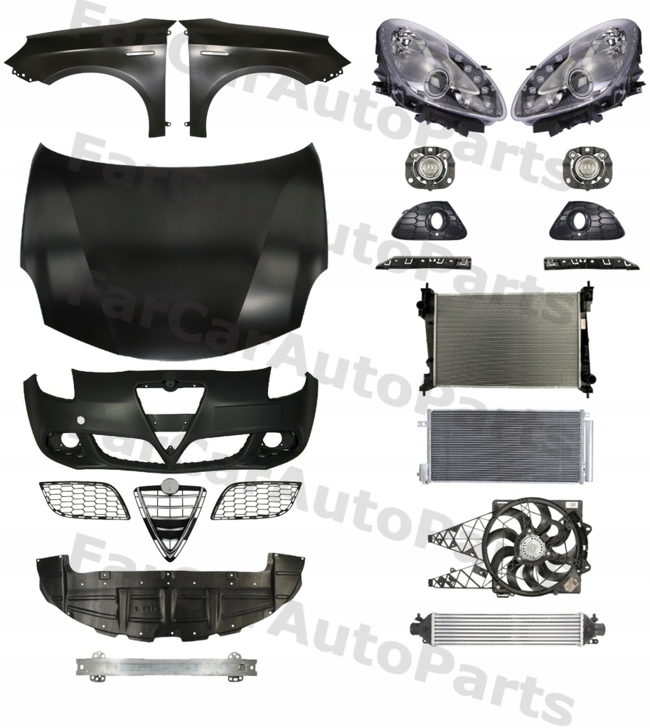 фото №1, Alfa romeo giulietta 10-16 бампер капот лампы