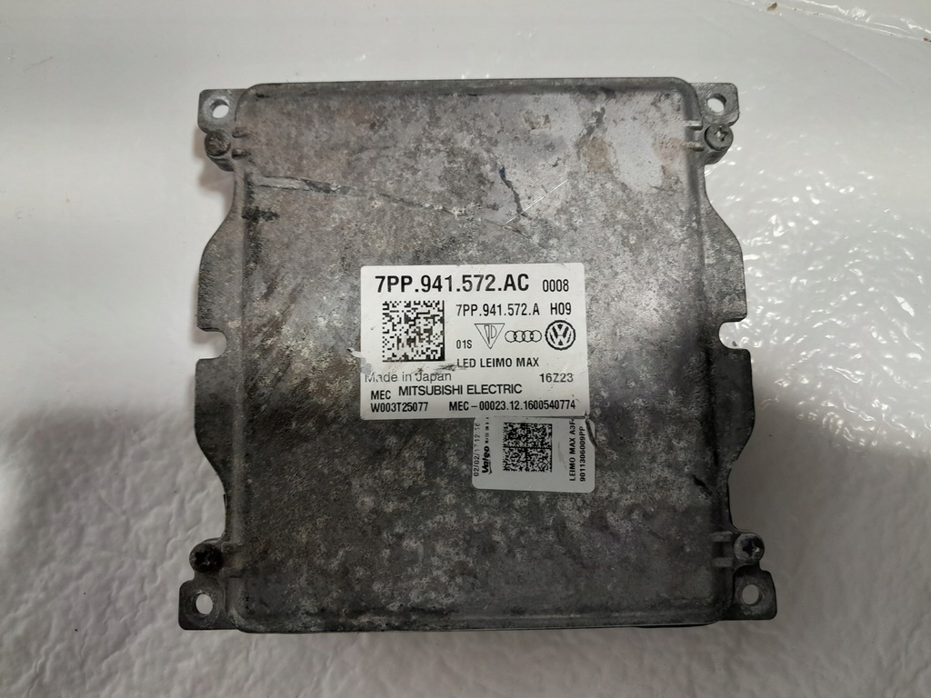 фото №1, Audi a4 b9 преобразователь модуль led 7pp941572ac