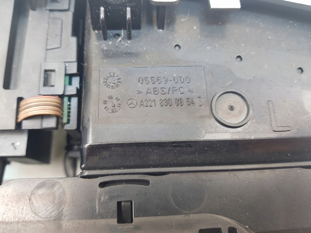 фото №6, Mercedes s w221 середня решітка обдув oryg