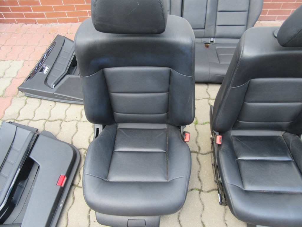 фото №16, Сиденья заднее сиденье обивка обшивки кожа mercedes w212