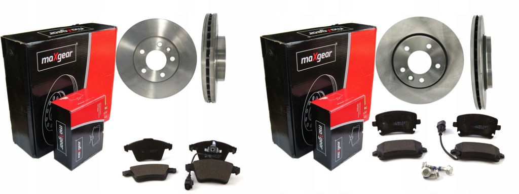 Купить Тормозные диски тормозные колодки maxgear p+t vw transporter t5 v