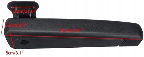 фото №6, Підлокітник автомобільний gokelomg лівий чорний