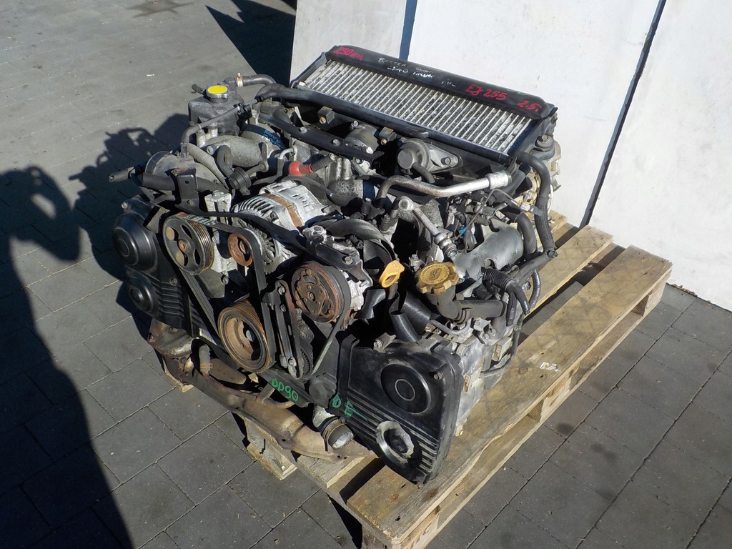 фото №10, Subaru forester ii sg 08r 2.5 turbo 230km двигатель ej255 фаза kompletny film