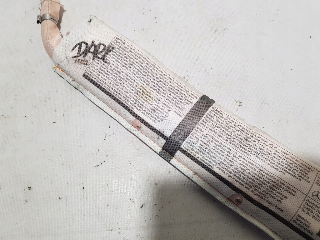 фото №3, Mercedes slk r172 slc w172 шторка безопасности левая подушка безопасности подушка