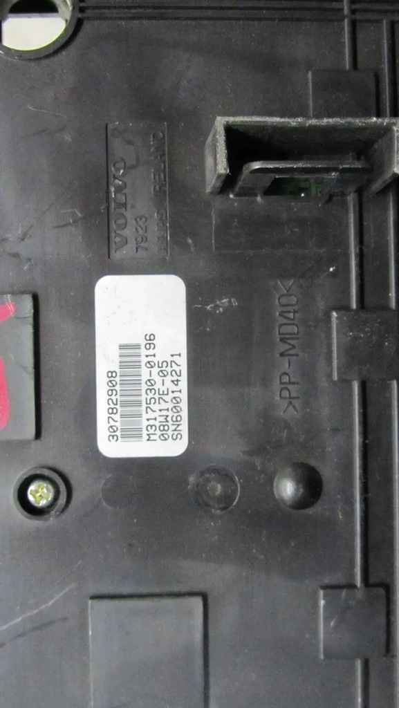 фото №3, Volvo s80 ii панель радіо обдув 30782908 06-