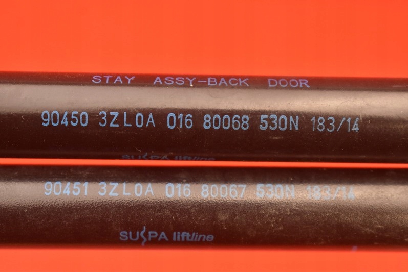 фото №7, Привод амортизаторы крышки 90450-3zl0a 90451-3zl0a nissan pulsar c13 14-18