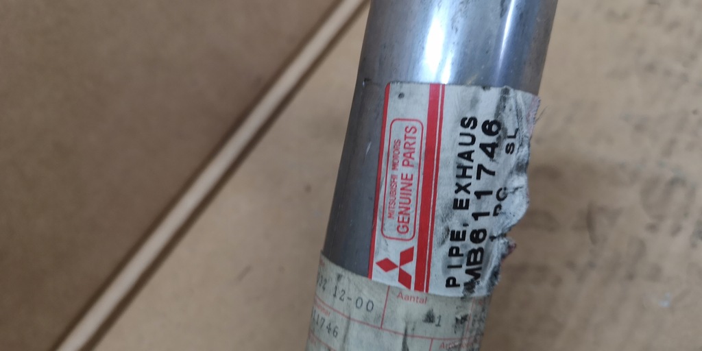 фото №5, Гаситель средний mitsubishi colt iii 1.3 1.5 oryg