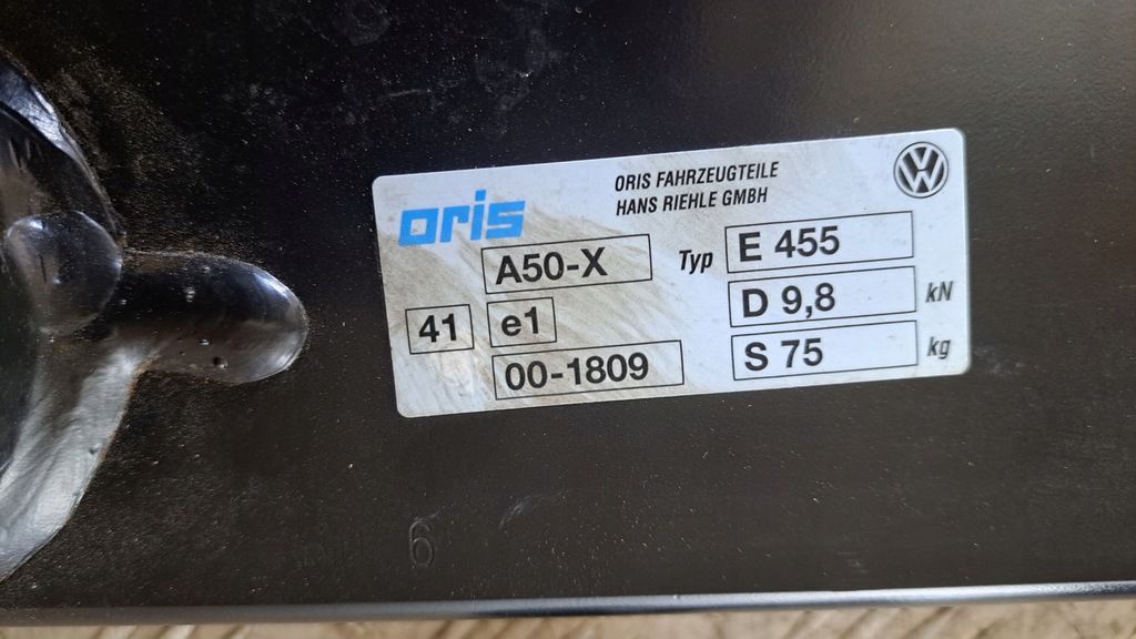 фото №12, Vw golf vi plus hak буксирувальний знімний 5k0803881a