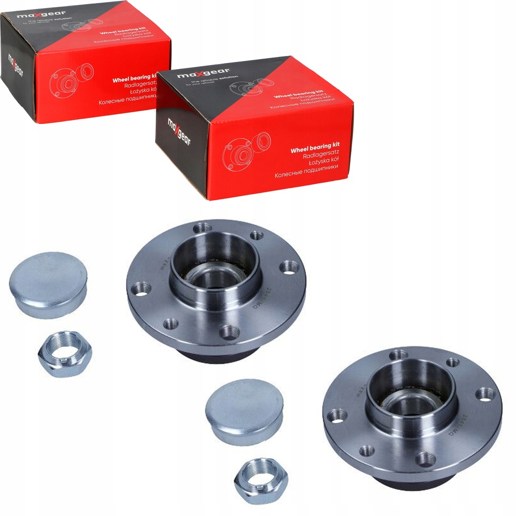 фото №1, Ступица колеса задняя x2 fiat bravo i ii / stilo / panda / 500 / linea