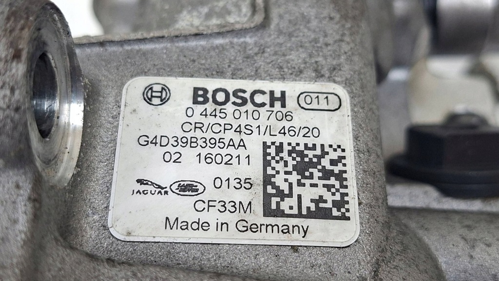 2016 jaguar xe набір системи упорскування 0445010706 Доставка