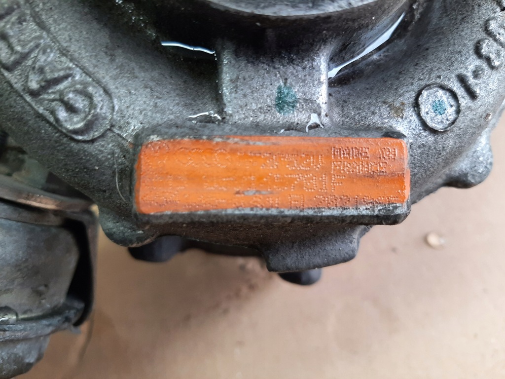 фото №9, Турбонагнетатель audi a4 b6 a6 c5 2.5 tdi