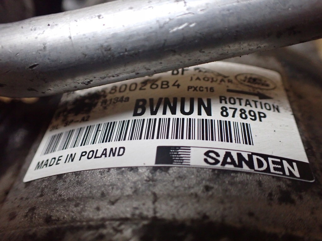 фото №8, Компрессор кондиционера трубки jaguar xj x351 long europa cpla-19d629-bf 5813