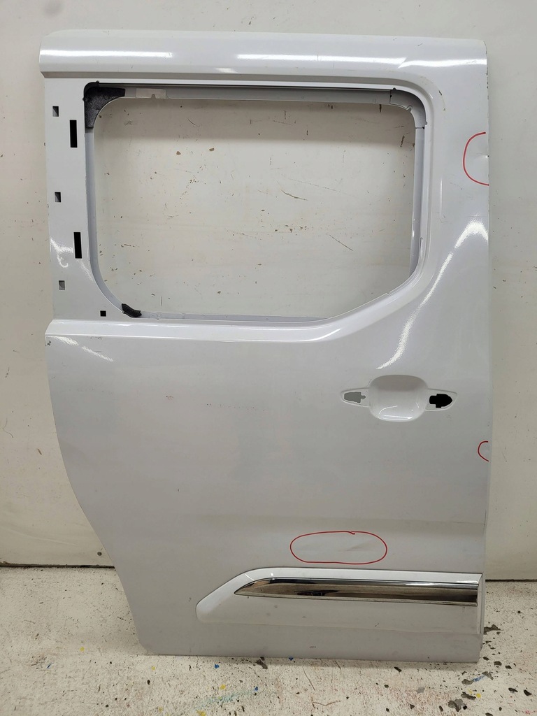 фото №1, Citroen berlingo iv combo e 18- дверь задняя правое сдвижные fv