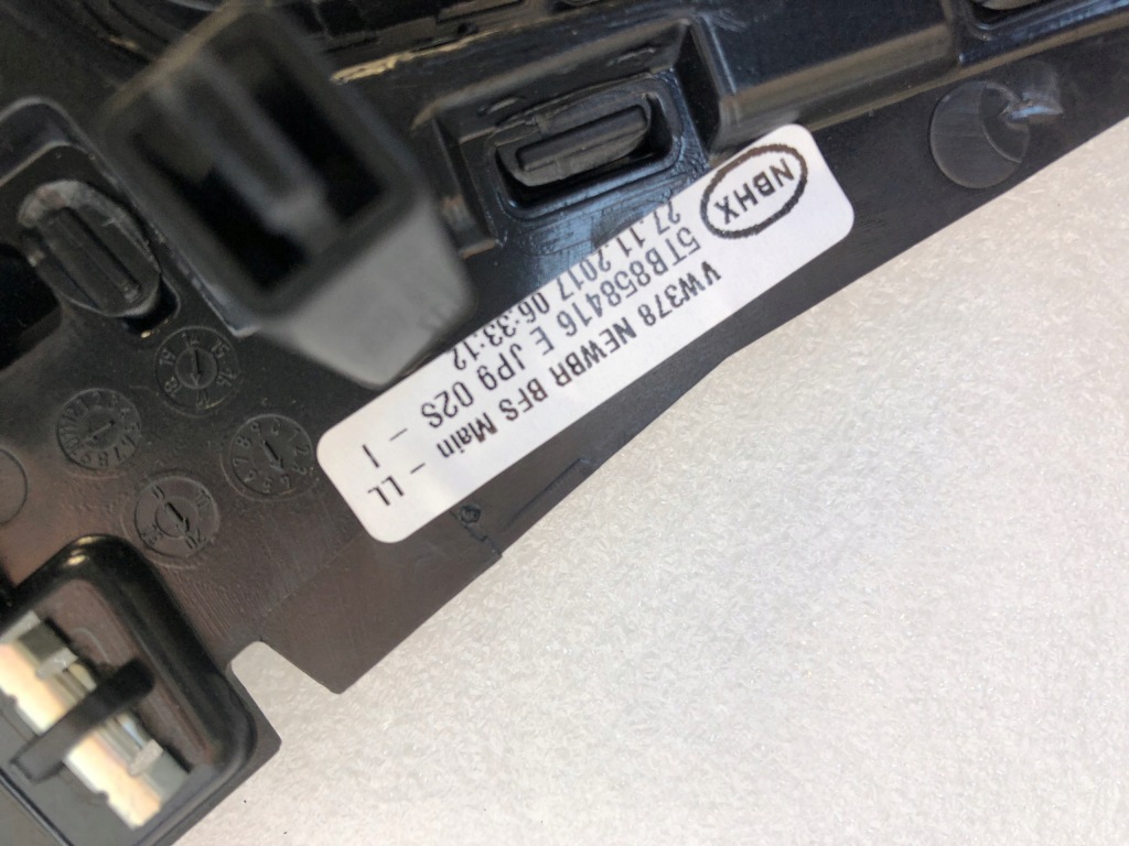 фото №8, Молдинг декоративная панели vw touran iii 5tb858416e