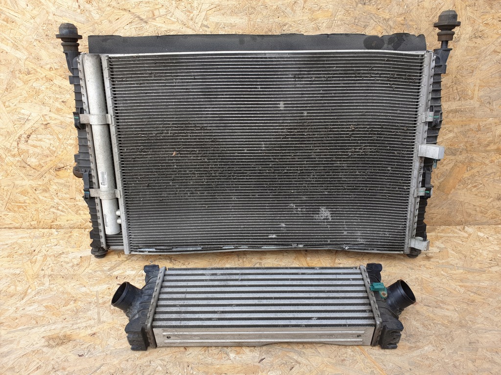 фото №1, Transit custom 2.2 радиатор комплект интеркулер