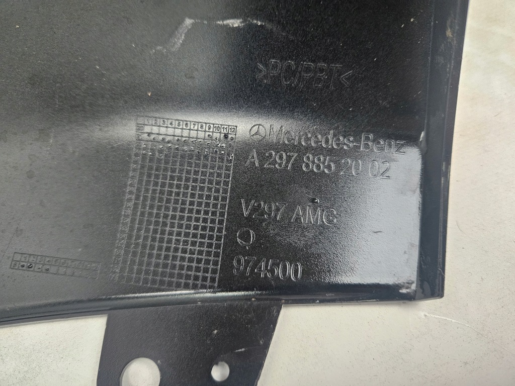 фото №12, Mercedes benz eqs amg v297 2021 - решётка спойлер бампера перед a2978852002