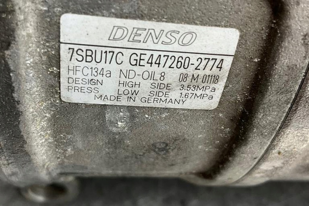 фото №7, Компрессор кондиционера bmw 7 f01, f02 7sbu17c 4.4l бензиновый 2010