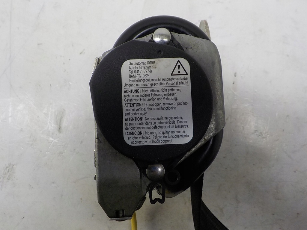 фото №11, Vw golf vi plus pas безопасности натяжитель правый перед пассажира 5m2857706