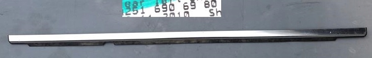 фото №1, Молдинг уплотнитель левый задняя mercedes r 251 w251 2516906980