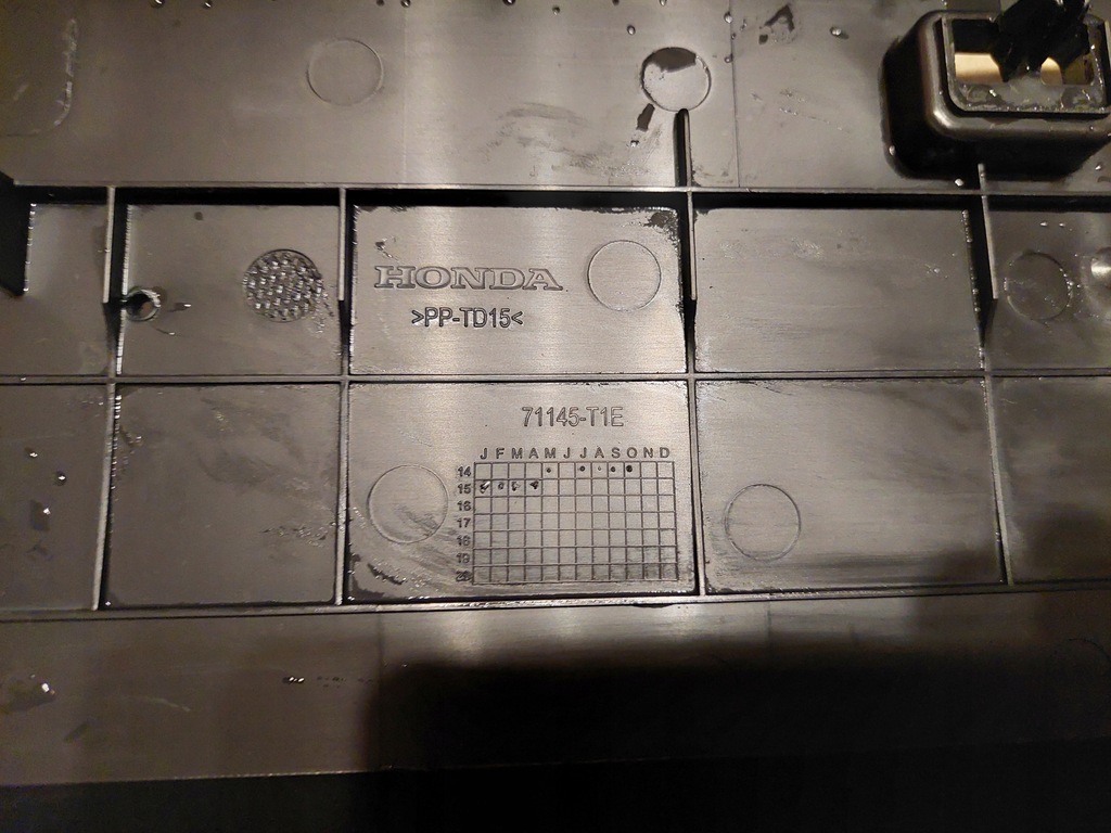 фото №8, Підкладка pod номерний знак - honda cr-v iv - lift 2015