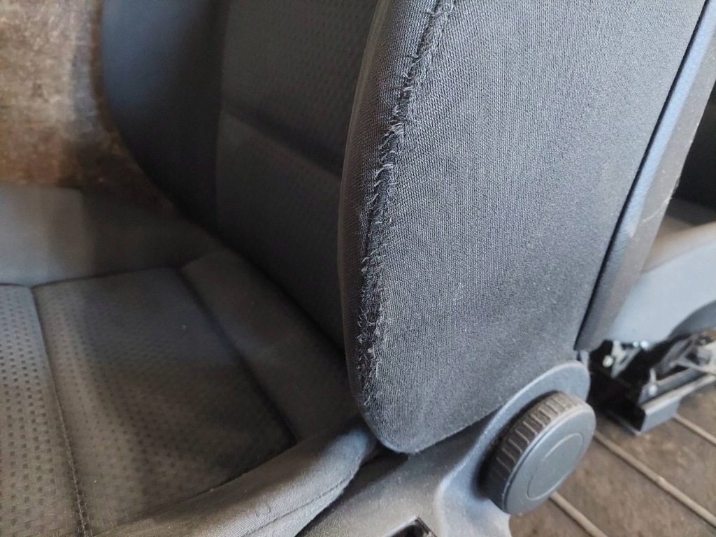 фото №11, Комплект сидений левый правый перед + заднее сиденье задняя + обшивки audi a6 c6 kombi