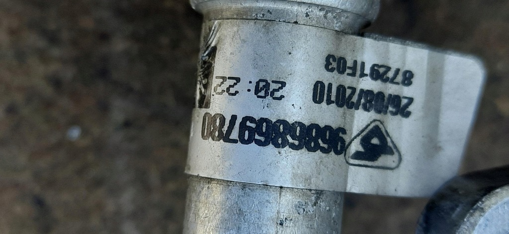 фото №7, Шланг wąż трубка кондиционера 1.6thp citroen ds4 9686869780