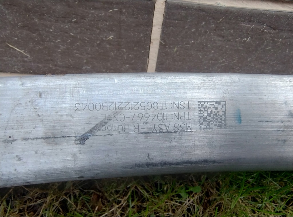 Tesla 3 iii балка бампера передня перед верхній нижня абсорбер Доставка