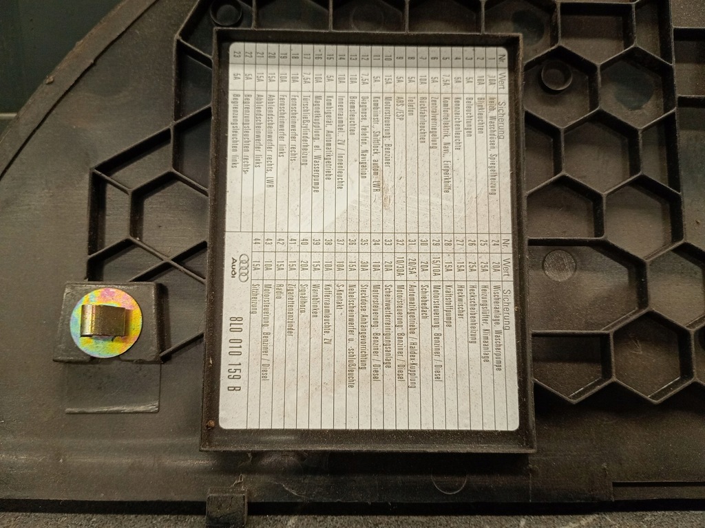 фото №8, 8l0857085a захист панелі консолі audi a3 8l lift