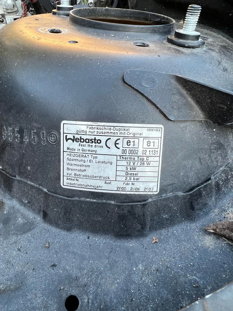 фото №10, Webasto обогреватель стояночный bmw 7 e65 lift 6950416