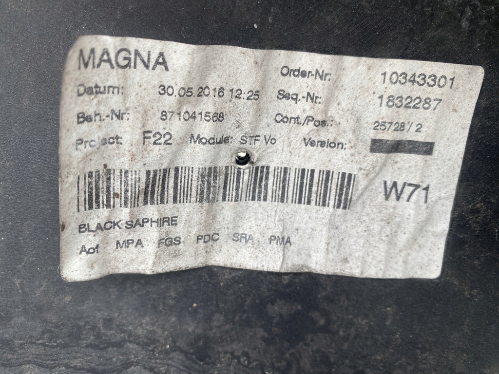 фото №8, Бампер перед передний m набор bmw 2 f22 f23