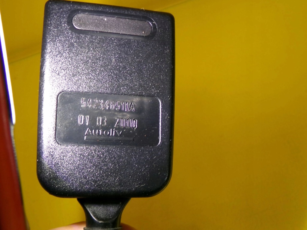 фото №6, Клипса поперечина безопасности натяжитель правая правый перед peugeot 306 nr84