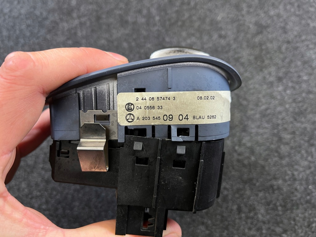 фото №11, Mercedes w203 вимикач перемикач світла a2035450904