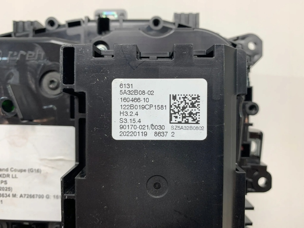 фото №7, Bmw 8 g15 g16 g14 ручка вибірник передач crafted kryształ 5a32b08